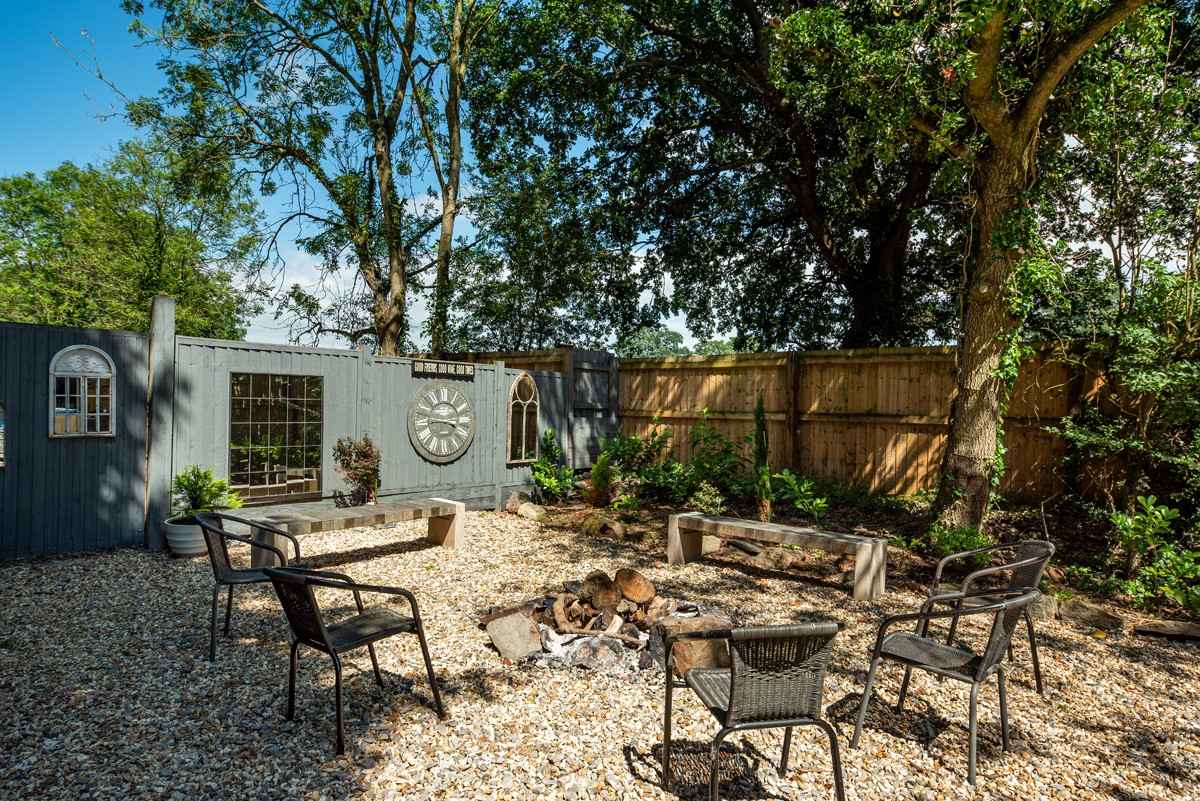 large holiday house with hot tub